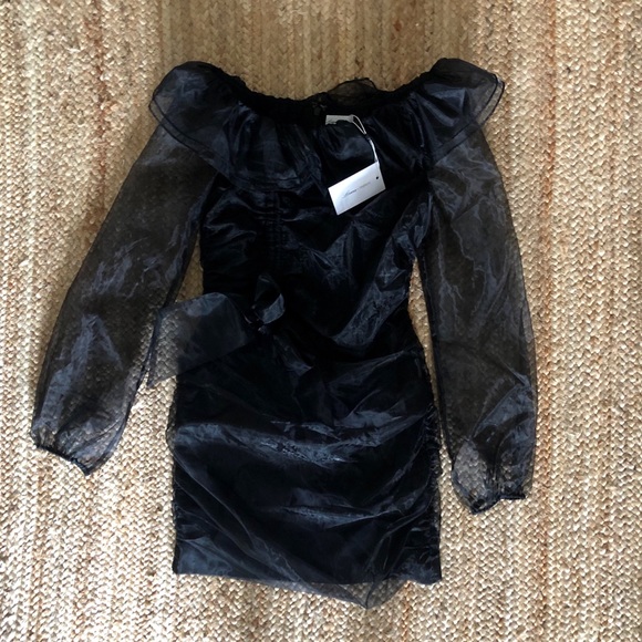 Lovers + Friends Black Tulle Dress - Picture 7 of 10